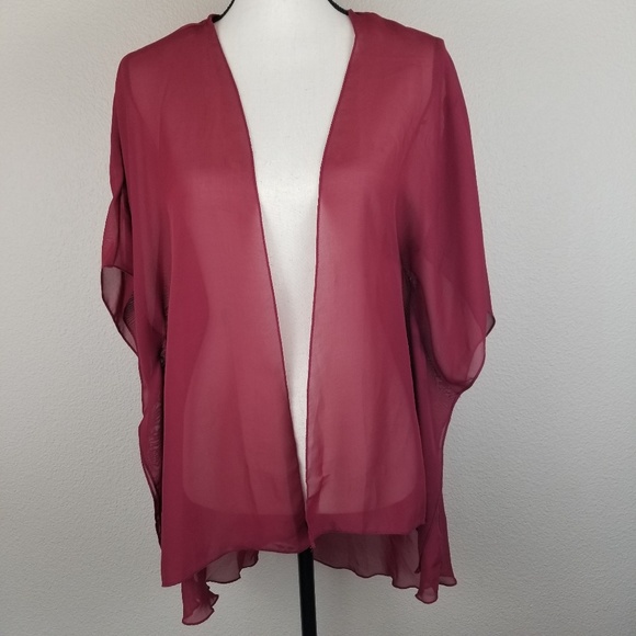 Poly & Esther Sheer, Filmy Kimono - Picture 1 of 5